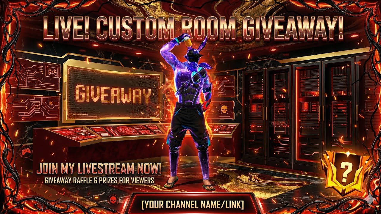 🔴 FREE FIRE LIVE STREAM 🔥 GIVEAWAY #shorts #gaming #freefire #giveaway