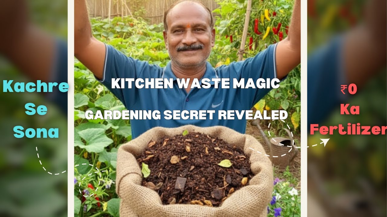 🌿 Marta Hua Plant bhi Jee Uthega! | Zero Cost Homemade Fertilizer for Plants 🌱| फेंको मत!