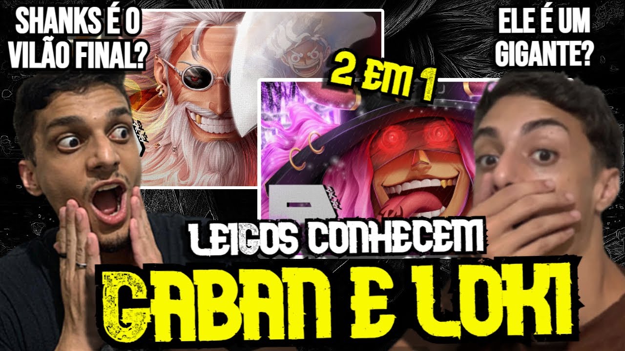 LEIGOS REACT | 2 EM 1 | Scopper Gaban e Loki (One Piece)