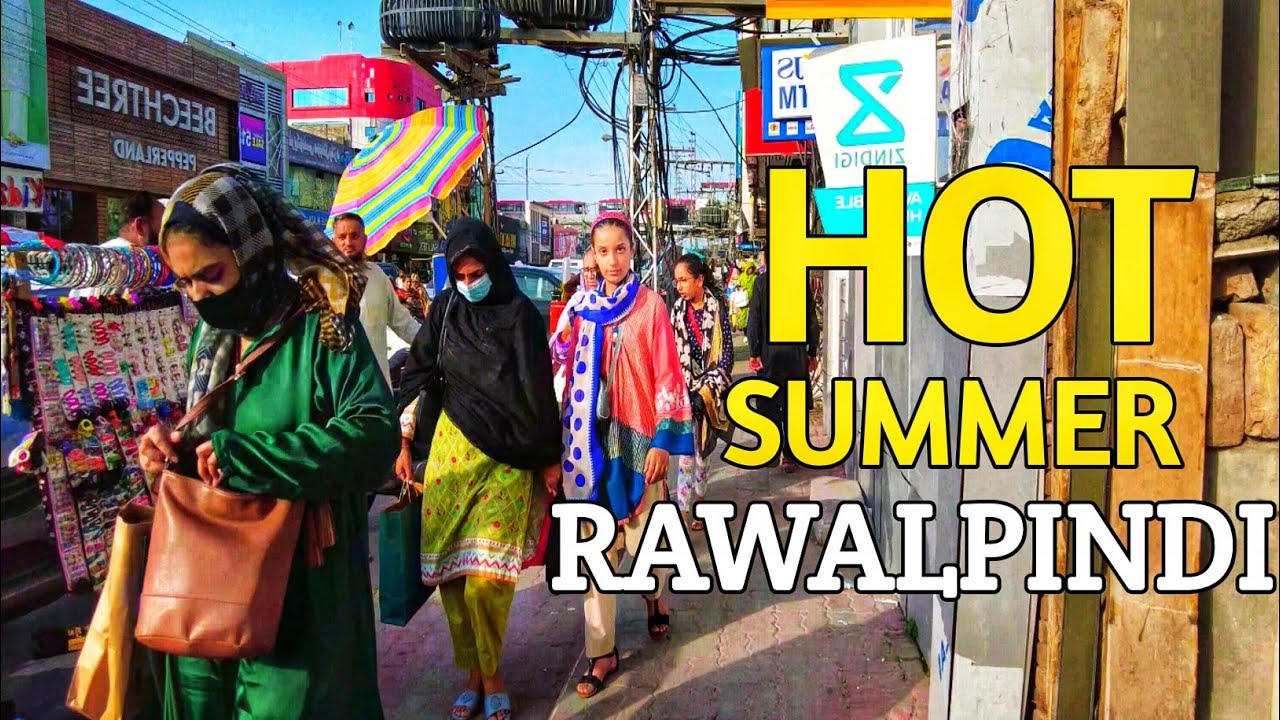 🇵🇰 Rawalpindi Downtown – What Real Pakistan Looks Like! 4K City Walk