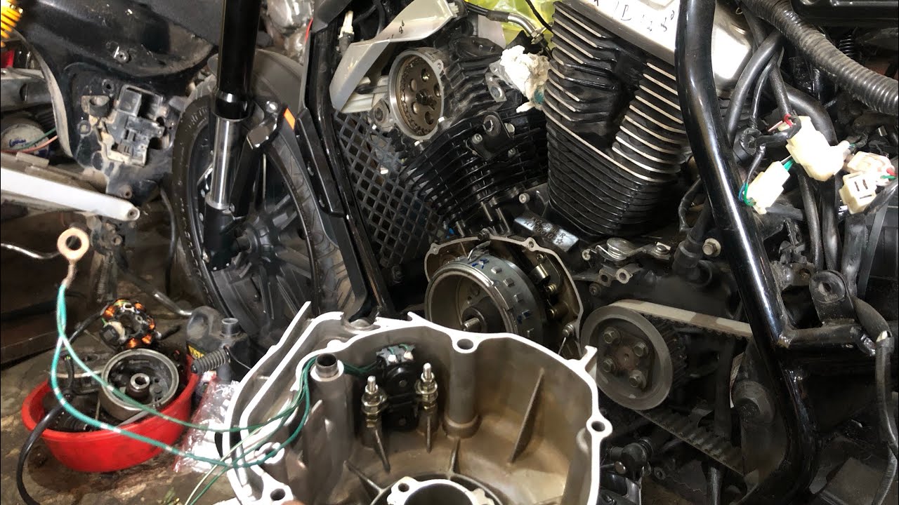 Part 1. Cara membuat timing pengapian engine V-TWIN