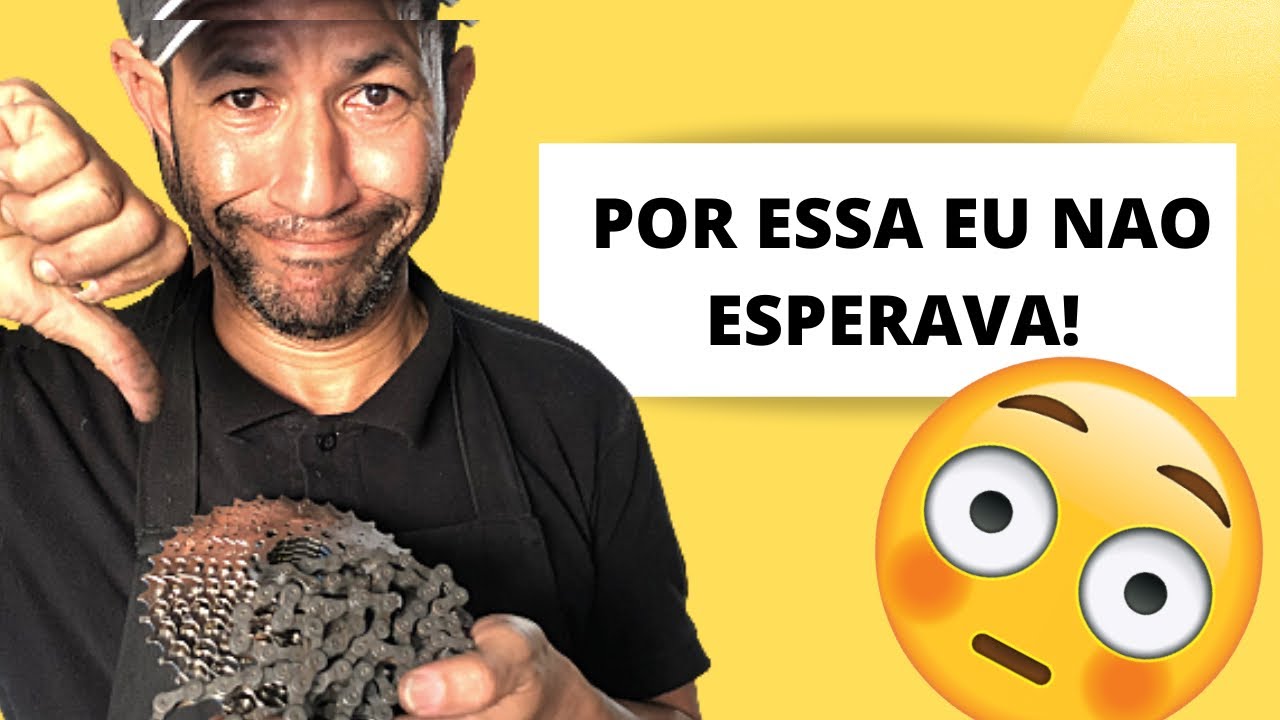 FAZENDO REVISÃO NA MINHA BICICLETA | corrente e cassete já estavam muito desgastados