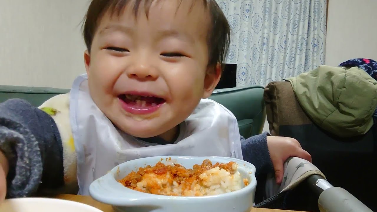 Homemade meat doria, corn soup, cauliflower 🍚👶【幼児食：手作りミートドリア、コーンスープ、カリフラワー🍚👶】