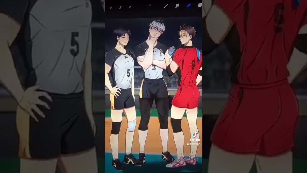 The boys 😍 #bokuaka #kuroken #haikyuu #follow4more