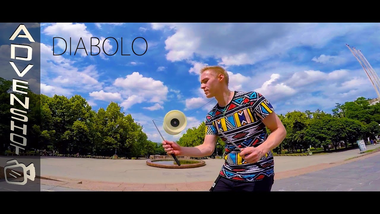 Diabolo tricks by Artem Kalashnikov