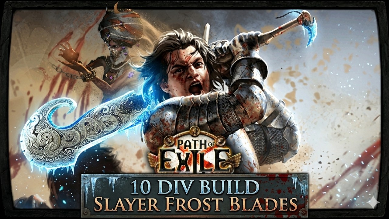 Frost Blades Slayer is the ULTIMATE Speedster for 10 Divines! | PoE 3.28 Mirage