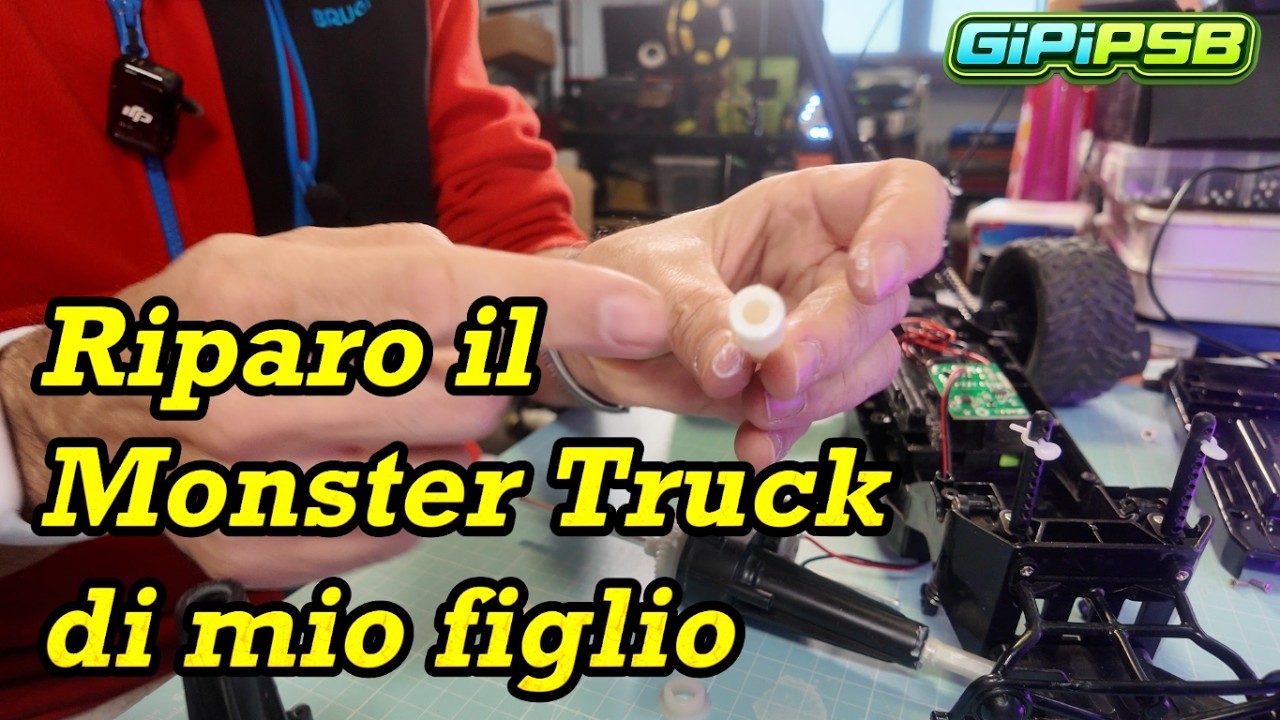 ⚡ Riparo il MONSTER TRUCK radiocomandato di mio figlio 🛠️🛻