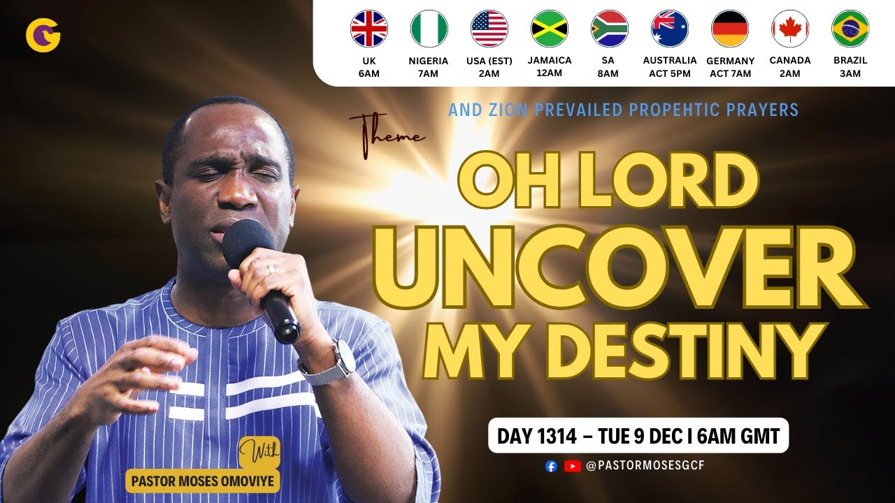 Oh Lord Uncover My Destiny || Tue || AZPPP || Day 1314