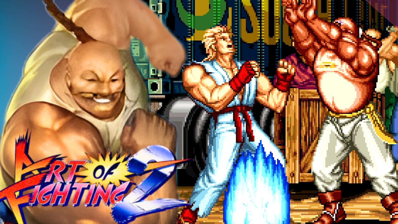 Takuma Sakazaki & Temjin vs Ryo Sakazaki - High Level Matches | Art of Fighting 2