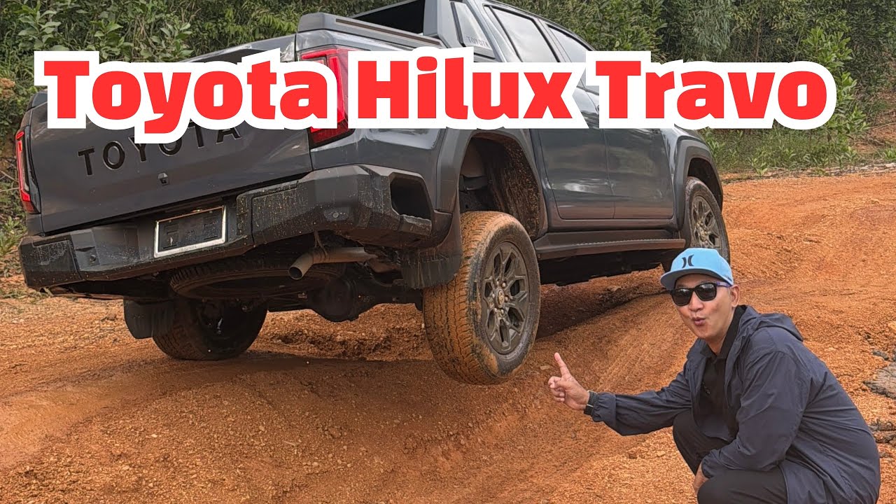 ลองลุย TOYOTA HILUX TRAVO OVERLAND 4TREX Plus พวงมาลัยคม ช่วงล่างนุ่ม : GoLike! TV