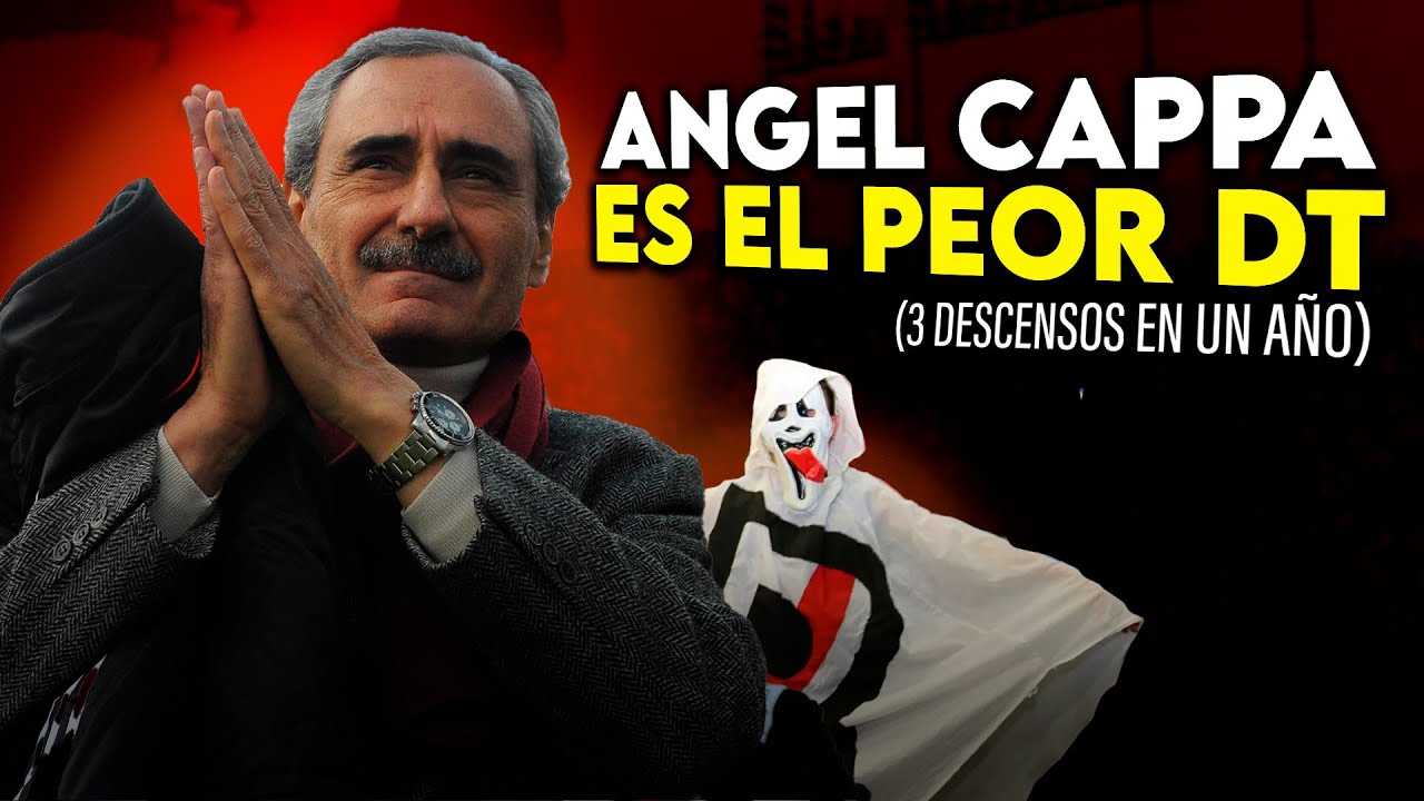 ÁNGEL CAPPA 3 DESCENSOS en UN AÑO (2010-11)