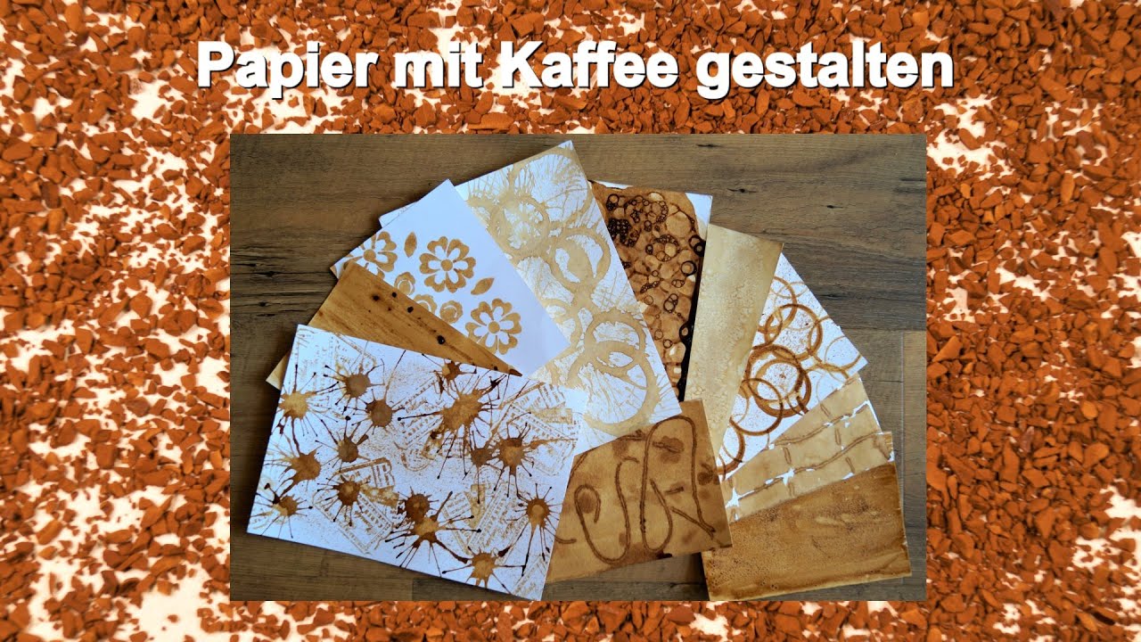 Geniale Effekte auf Papier, mit Kaffee! / RuthvonG / Coffee Paper