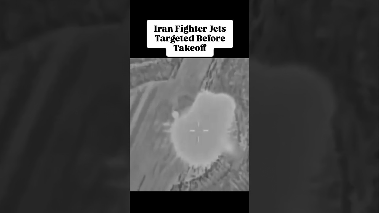 BREAKING| Israeli Airstrikes Destroy F-4, F-5 Jets In Iran | #iran #israel #trump