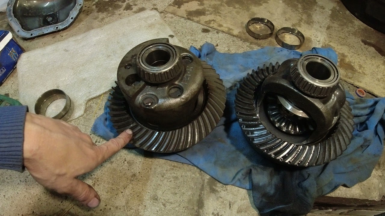 Установка задней блокировки EATON LD G80 на SsangYong Kyron