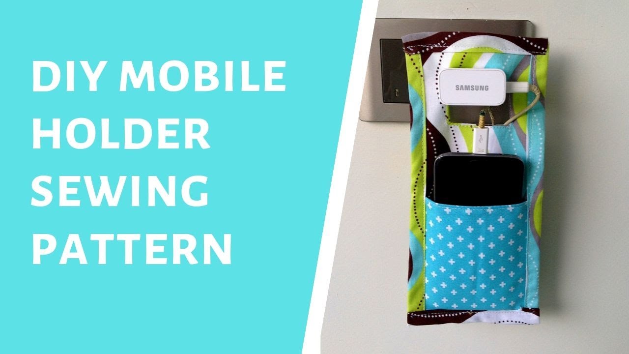 Mobile Charger Holders Sewing Tutorial ( Easy Phone Charger Holder Sewing Pattern)