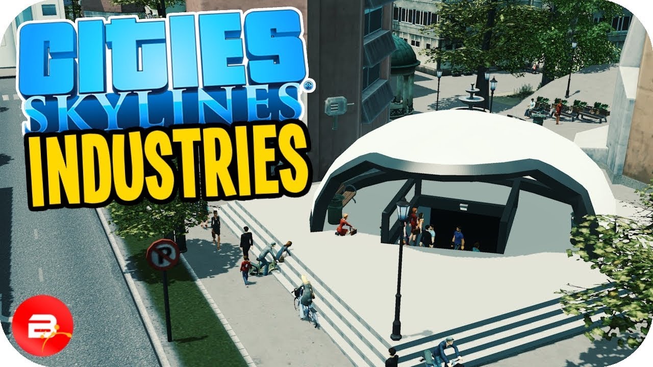 Cities: Skylines Industries - Underground People Movers! #27 (Industries DLC)