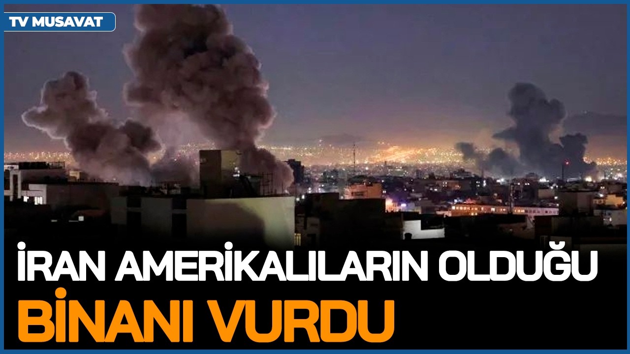 İran amerikalıların olduğu binanı VURDU, neft yataqları BOMBALANDI – Savaş ALOVLANIR