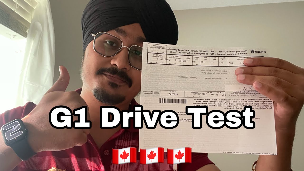 G1 Driving License Test Ontario 2023 | Complete Process | Tips | Benefits | Hindi