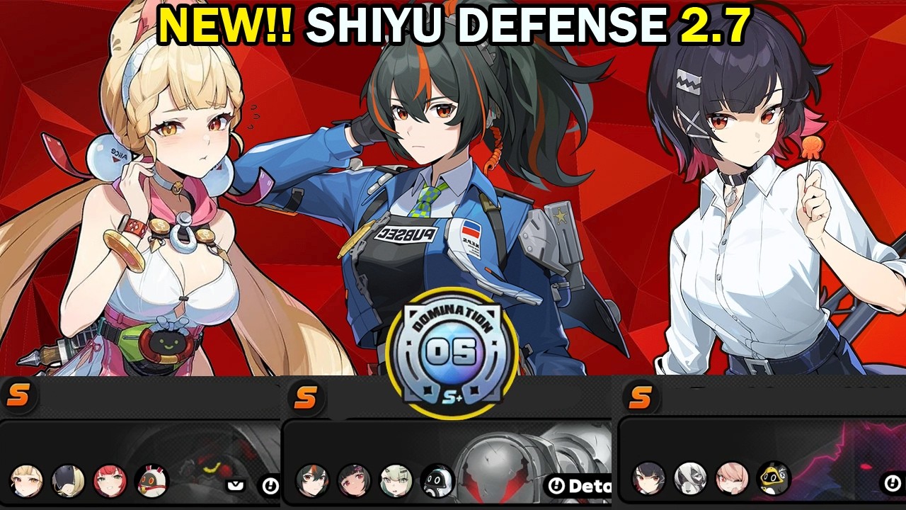 NEW Shiyu Defense! | Zhu Yuan, Ellen Joe & Alice! | Node 5 S+ Clear | Zenless Zone Zero ZZZ 2.7