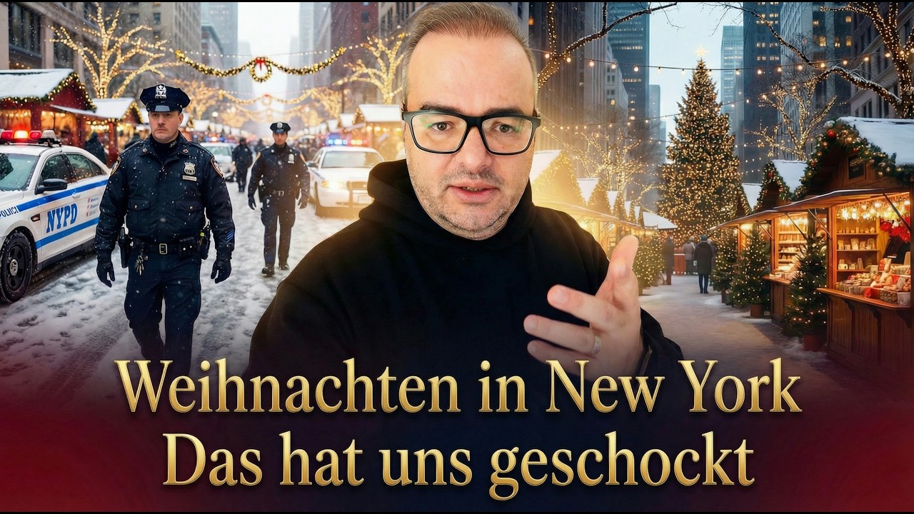 Weihnachten in New York | Das hat uns geschockt