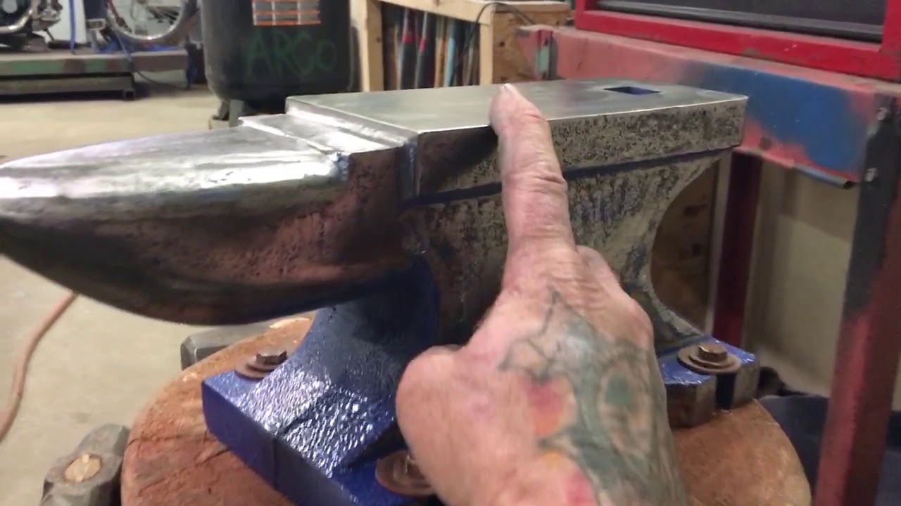 Harbor freight 55 pound anvil PART TWO