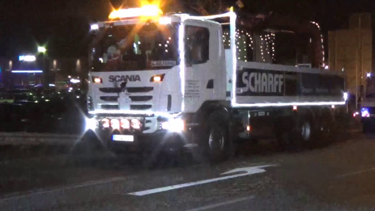 Weihnachts Konvoi in Neermoor  29 . 11 . 2014
