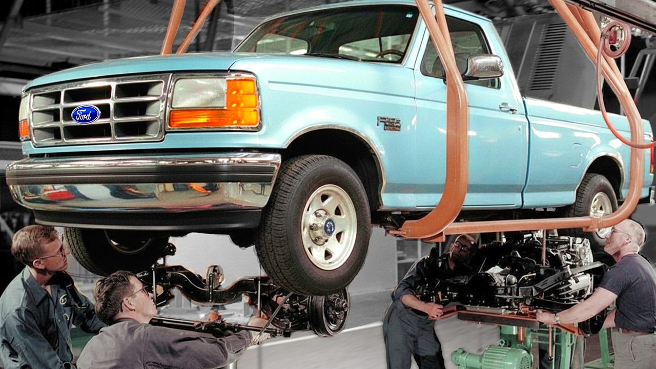 Back when Ford F-150 was a car for life (+ Ford Bronco RETRO Factory tour)