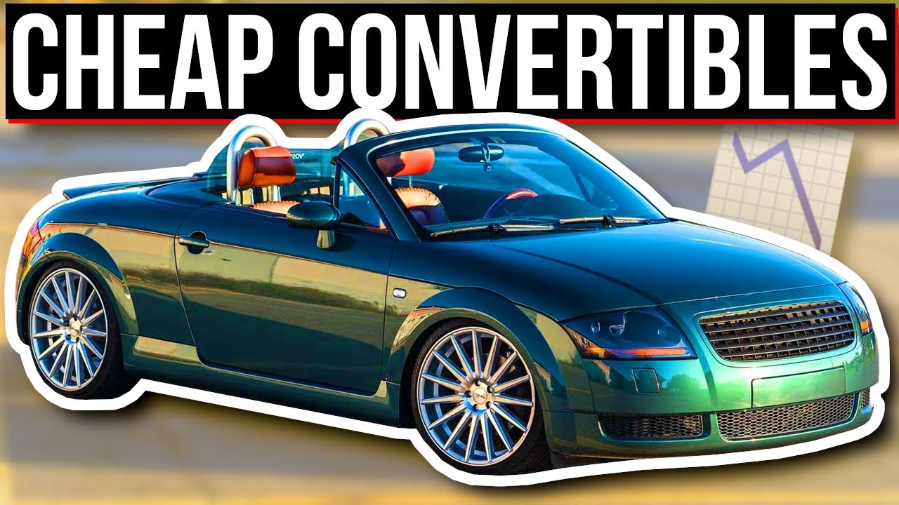 10 CHEAP Convertible Cars for Summer Luxury and Fun! (UNDER £2,000)