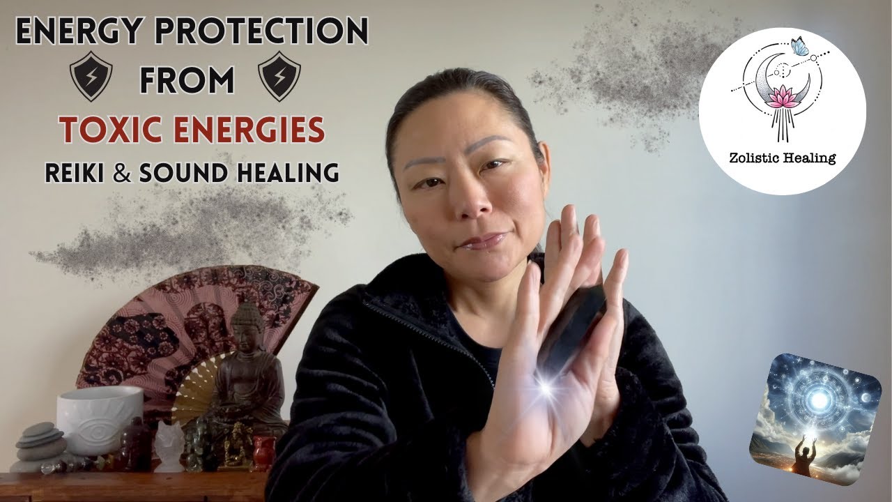 Energy Protection from Toxic Energies 🧿🪬🛡️ | Cleanse & Shield | Reiki Energy & Sound Healing