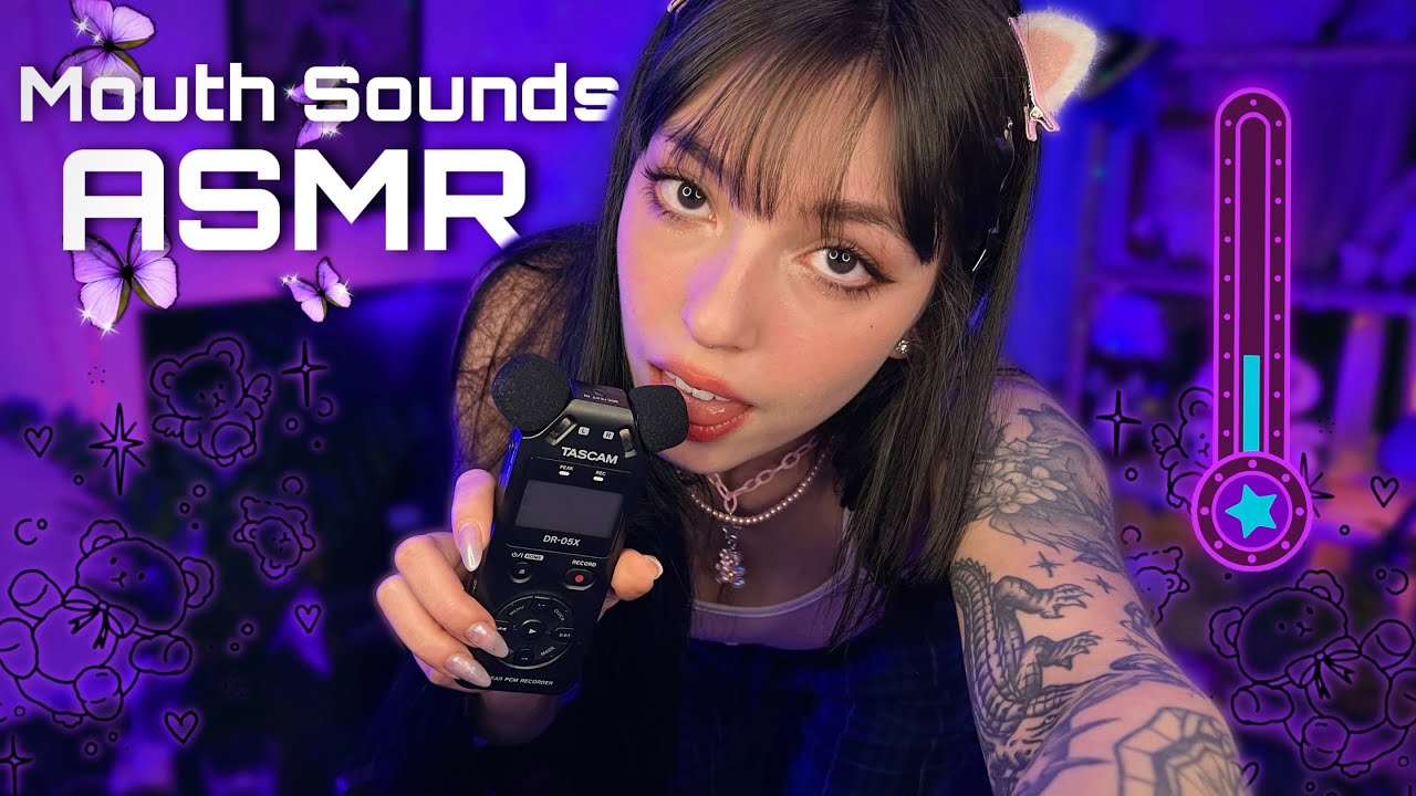 ASMR 10 NÍVEIS DE SONS DE BOCA | POUCOS AGUENTAM ATÉ O NÍVEL 10 🥵