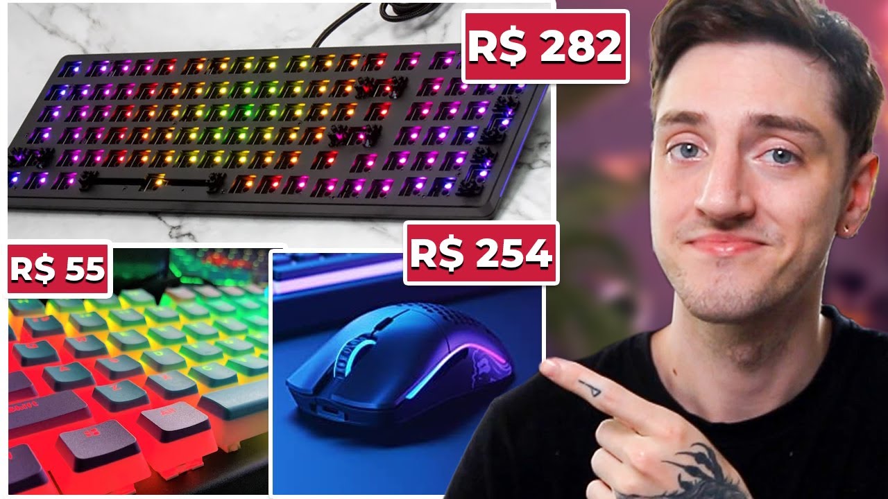 PRODUTOS GAMER MUITO BONS E BARATOS PARA O NATAL DE 2022! 🎅🎄 (dicas de presentes)