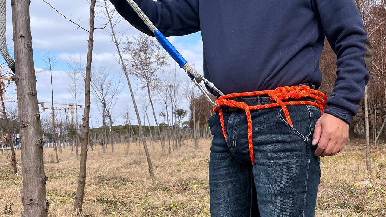 Great! Now you know the secrets of this powerful Rappel Seat knot