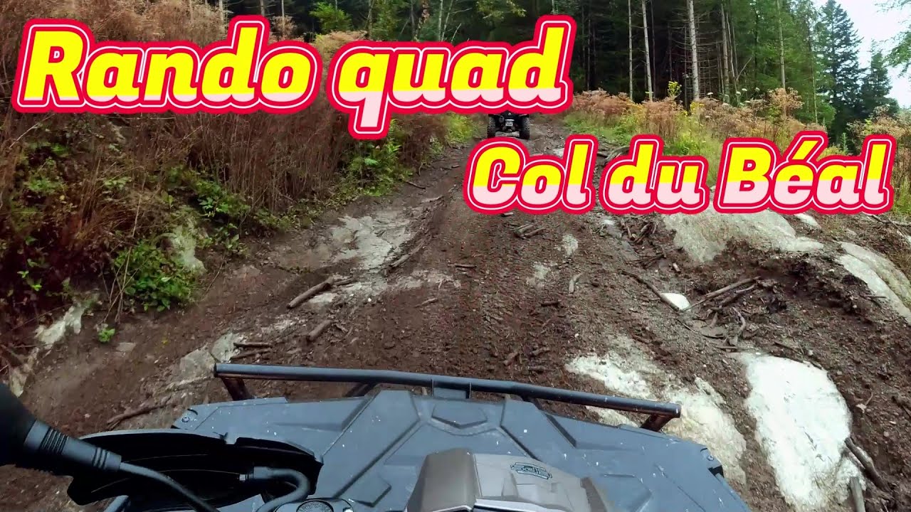 ⚠️⚠️Rando Quad au col du B&eacute;al alt 1390m !!!! Partie 1 le matin⚠️⚠️