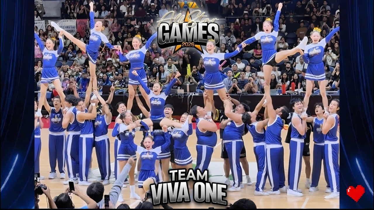 CHEERDANCE TEAM VIVAONE Bea Binene and Heaven Peralejo | Viva All Star Games 2026 Full Coverage