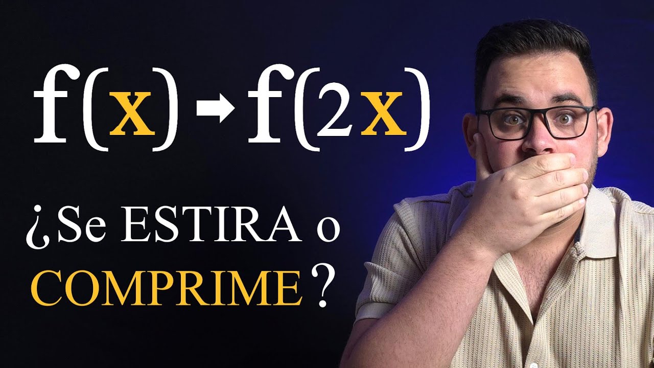 📈 Estiramiento y Compresión de Funciones | Explicación FÁCIL 🔥