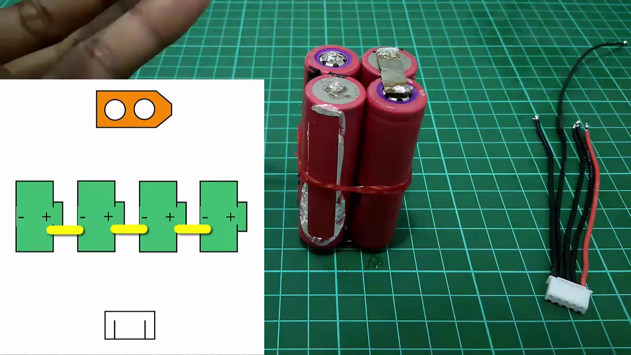 DIY Li-ion 4s Battery (18650)