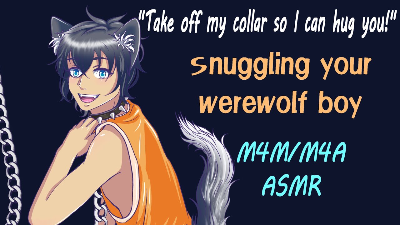 [M4M] Werewolf Boy Wants Cuddles, (ASMR) (good boy) cute asmr, dogboy asmr, werewolf asmr, male asmr