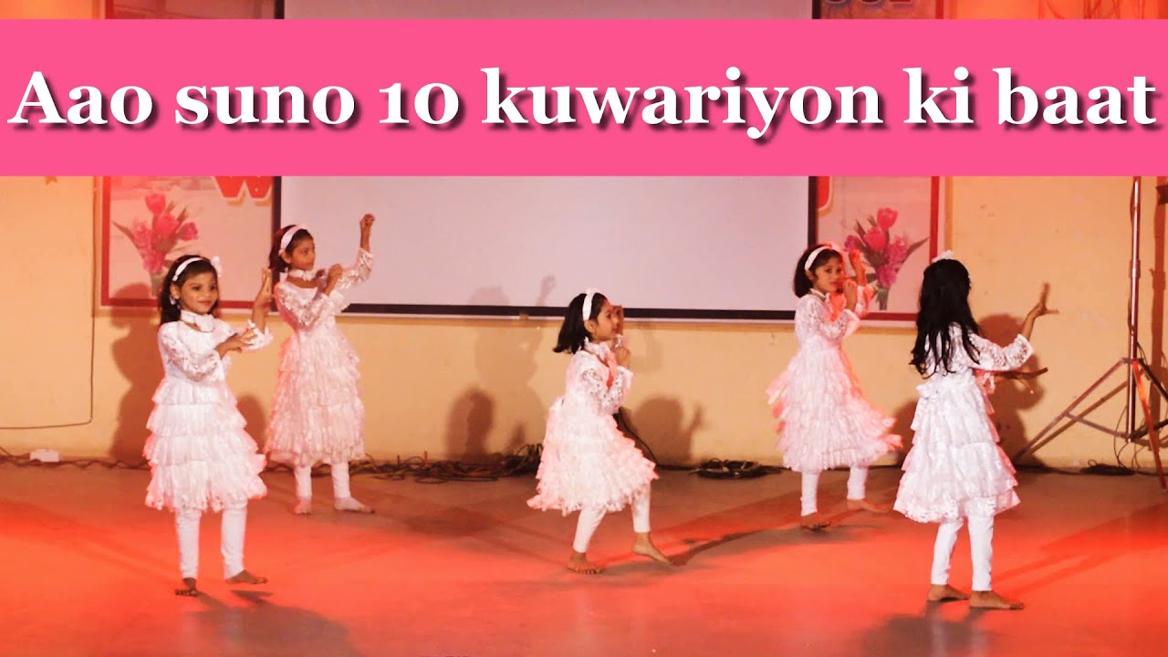 Aao suno 10 kuwariyon ki baat |  Dance by Jr. Church Kid's | Grace Fellowship Chandrapur