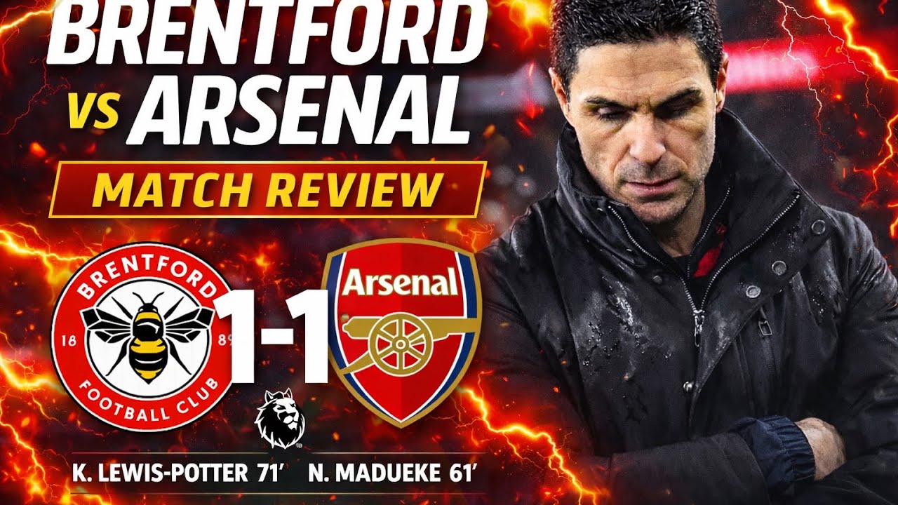Mixed Feelings… Brentford 1-1 Arsenal Reaction