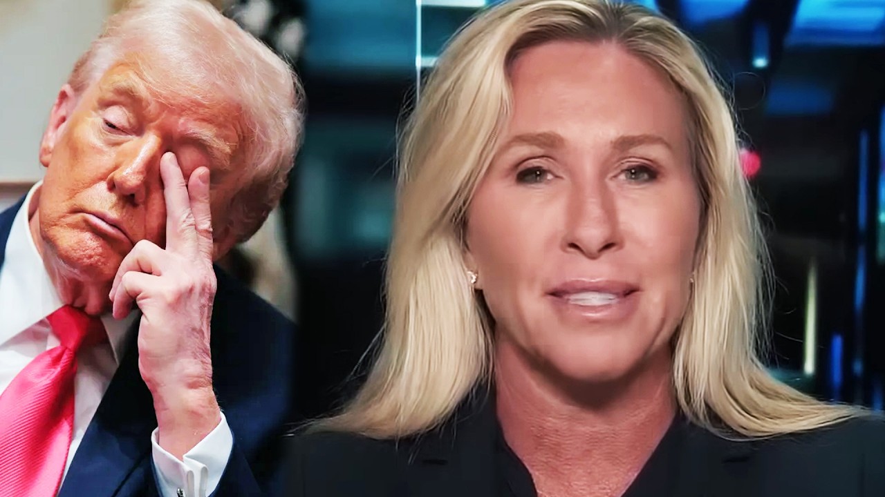 MARJORIE TAYLOR GREENE DROPS TRUMP DEMENTIA BOMB