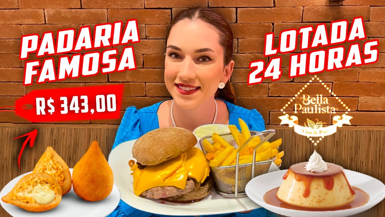 FOMOS NA PADARIA MAIS FAMOSA DE SÃO PAULO! BELLA PAULISTA