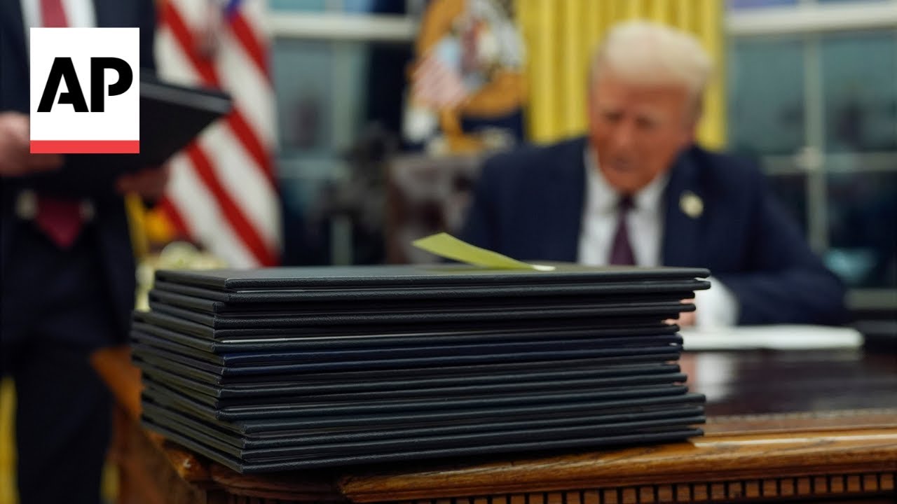 Trump's executive orders on climate and environment