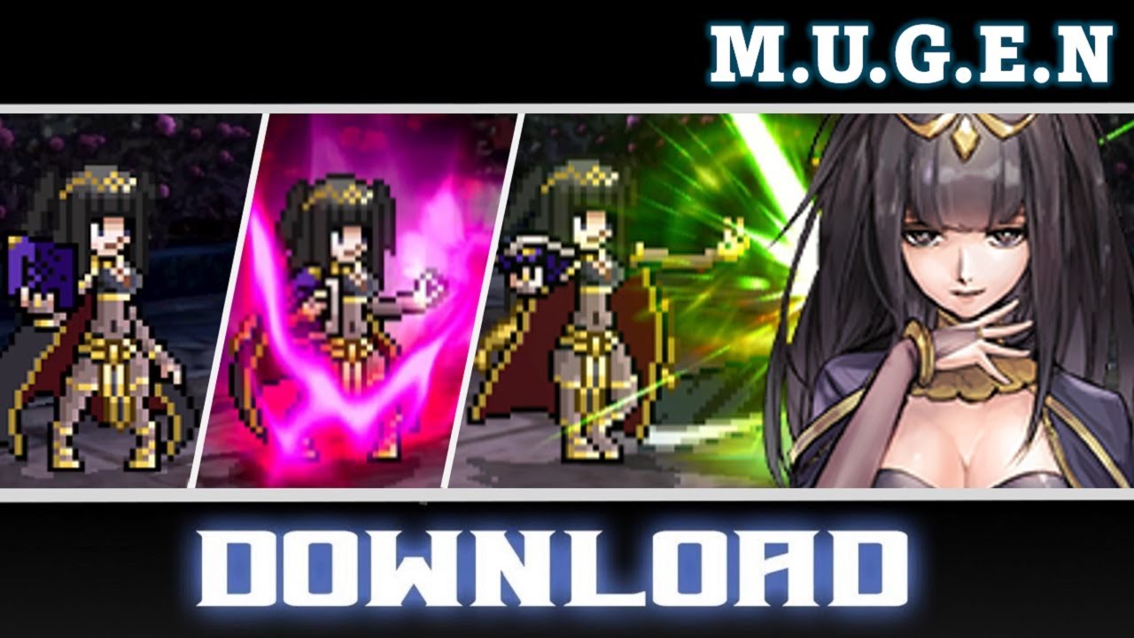 🔰 Tharja Remake JUS By Planeptune Arte - MUGEN JUS CHAR
