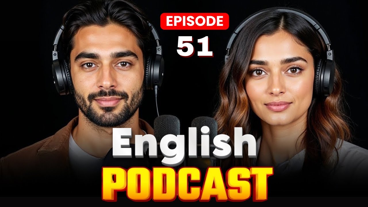 Learn English Speaking Fast with Real Conversations | English Podcast for Beginners – Episode 51