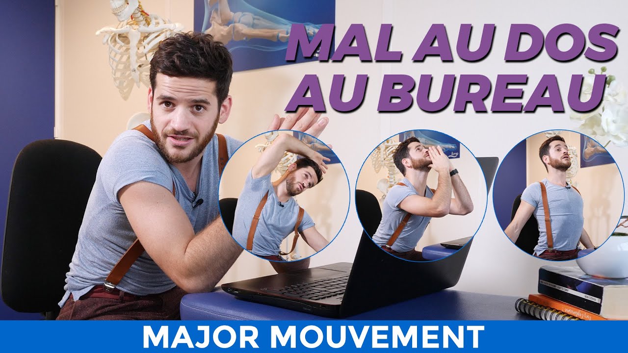 La solution contre la mauvaise posture ( au bureau) kiné