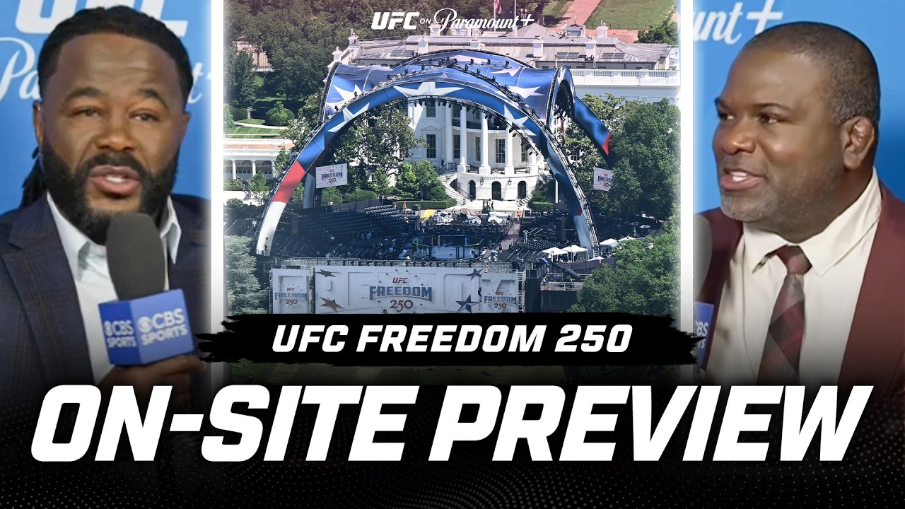 UFC Freedom 250 On-Site Preview: Ilia Topuria vs Justin Gaethje, Alex Pereira vs Ciryl Gane & MORE