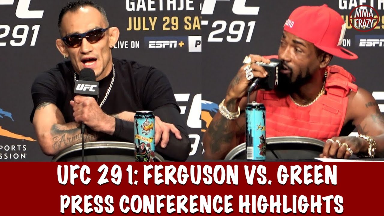 Tony Ferguson vs. Bobby Green Press Conference Highlights UFC 291
