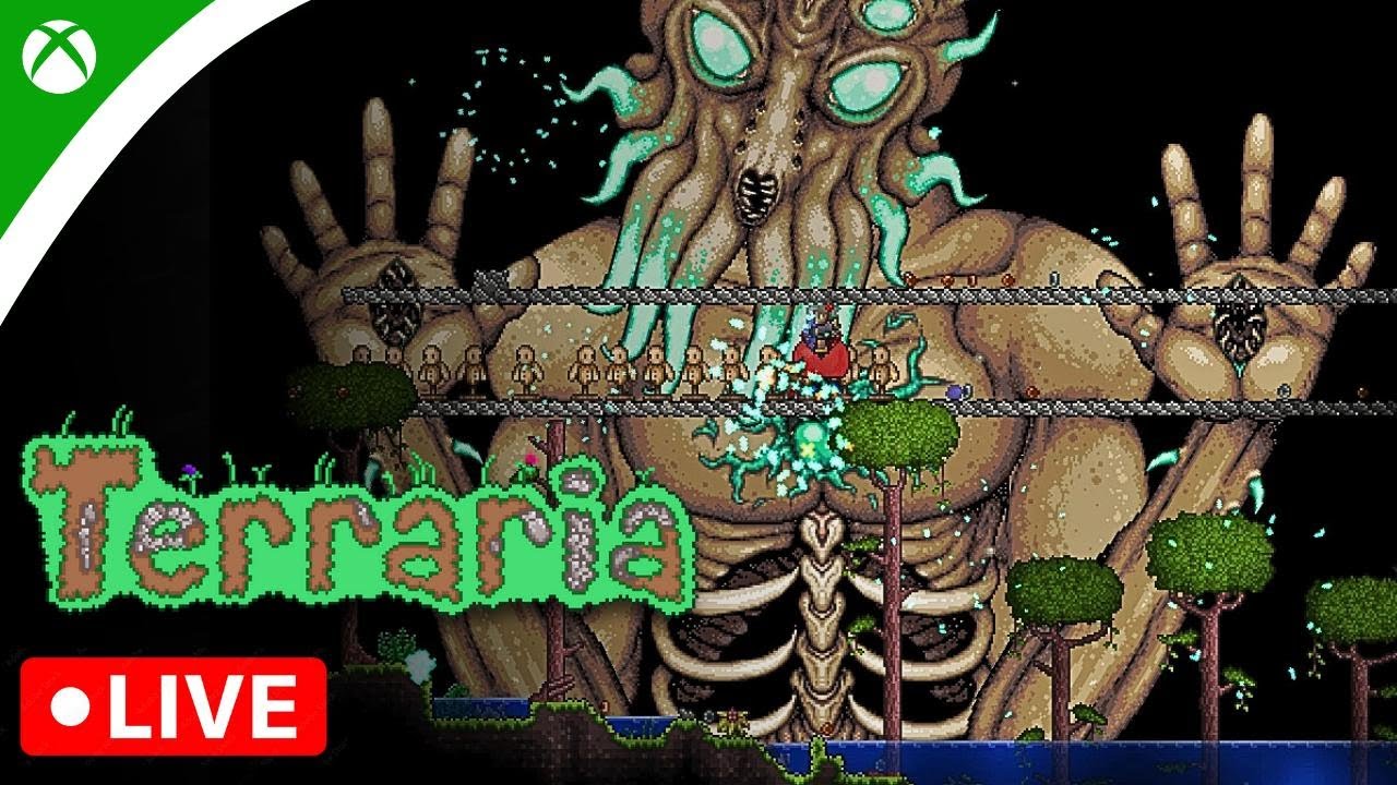 🔴 Terraria: PREPARAÇÃO PARA O BOSS FINAL: Moon Lord vai cair ainda hoje? 🌑
