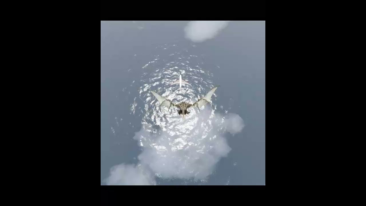 GTAV:CAN Dragon Caught Aeroplane and Destroy 