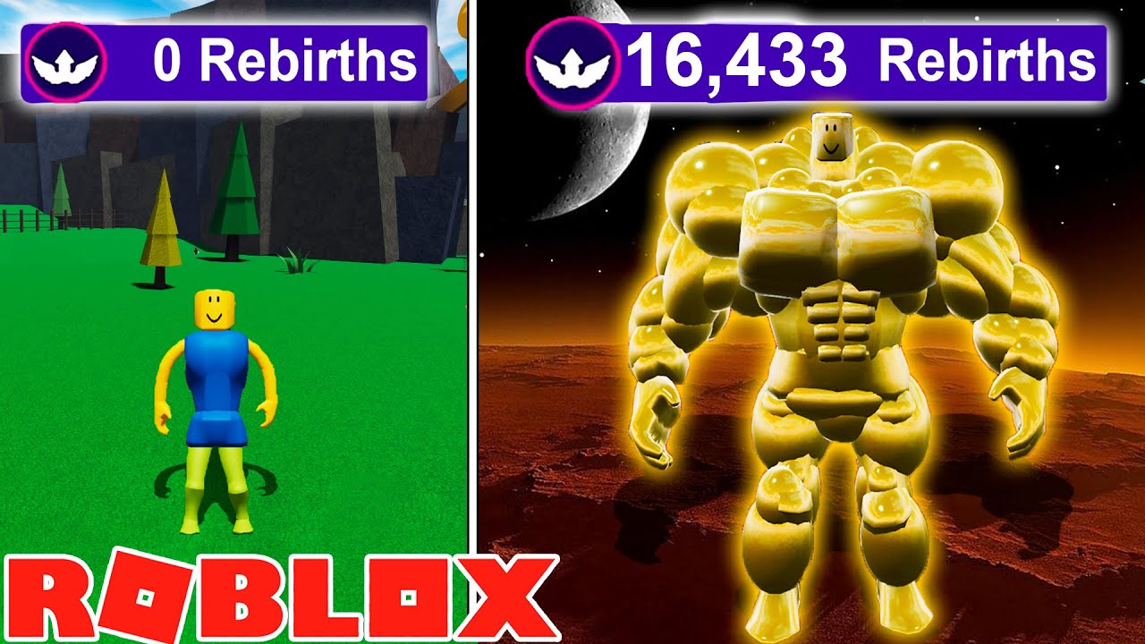 Como Conseguir Muchos Rebirths Rapido en Mega Noob Simulator 🤯💪 y Ser PRO Roblox
